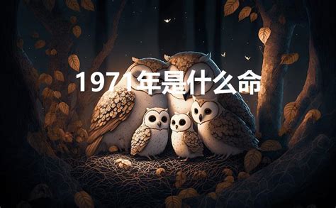 1971 属什么